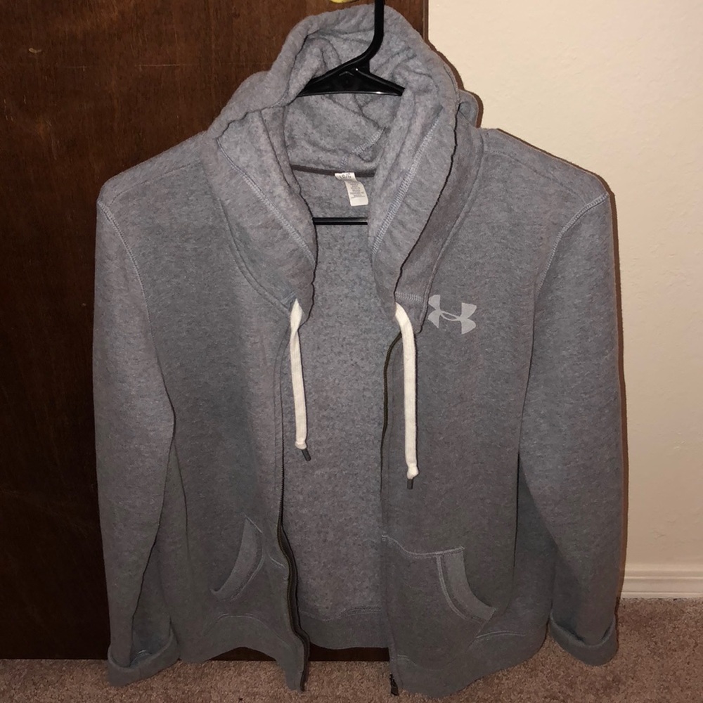 Gray Under Armour jacket